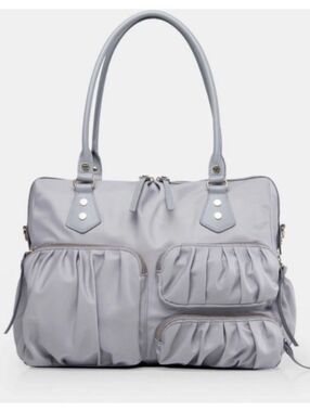 $395 MZ Wallace Kate Bag with dust bag Overcast Grey